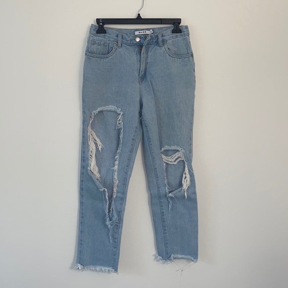 NA-KD Denim - 5 for $10 NA-KD Distressed Boyfriend Jeans